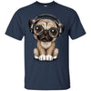 PUG DOG - Cute Pug Puppy Dj Wearing Headphones and Glasses T Shirt & Hoodie