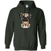 PUG DOG - Cute Pug Puppy Dj Wearing Headphones and Glasses T Shirt & Hoodie